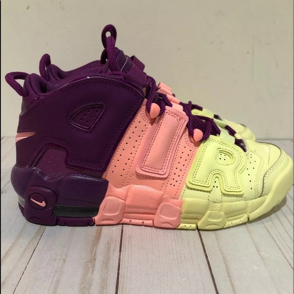 nike air more uptempo tri color